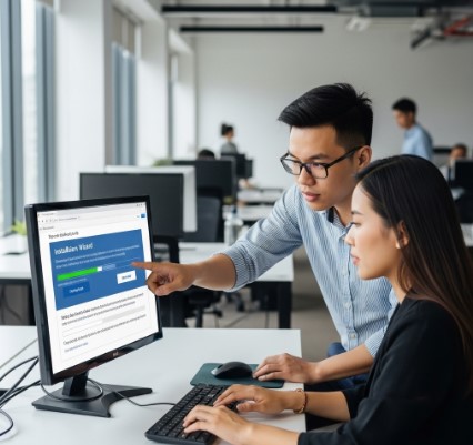 Cách cài đặt và sử dụng phần mềm giả lập trên máy tính