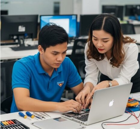 Màn hình laptop bị sọc, nhấp nháy? Hướng dẫn tự sửa đơn giản