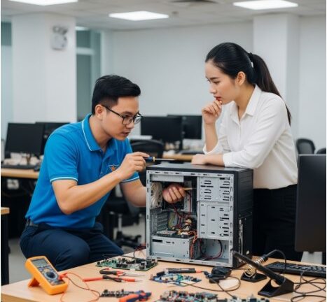 Màn hình máy tính bị sọc, nhấp nháy? Hướng dẫn tự sửa đơn giản